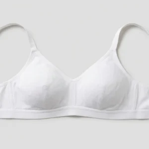 White cottan padded bra